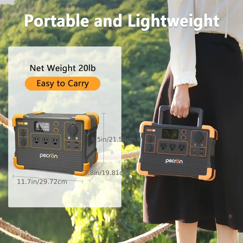 614Wh High-Capacity Portable Power Station