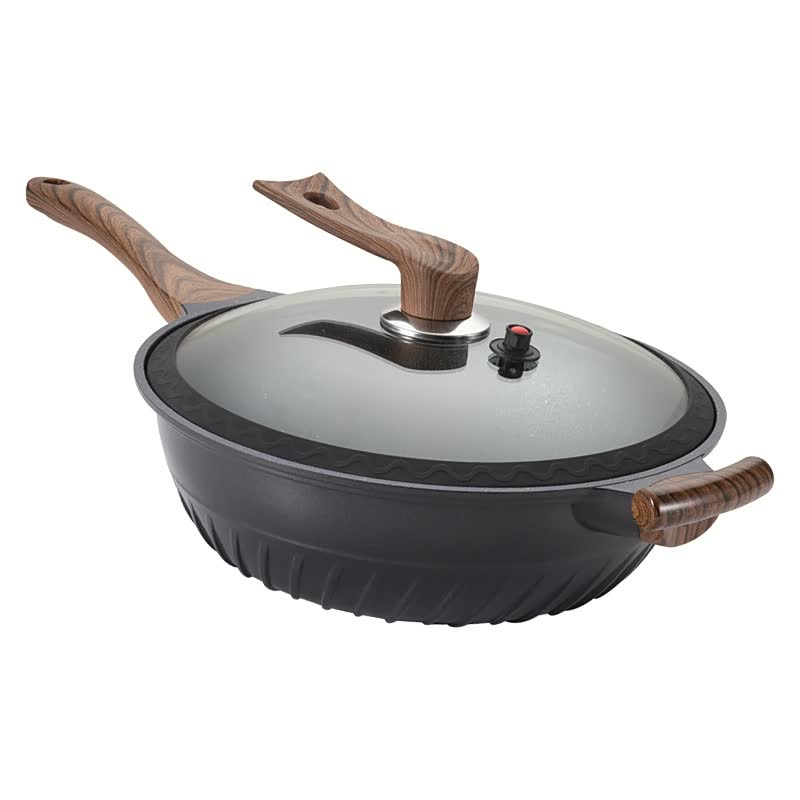 Stone Vacuum Frying Pan Steamer Pan