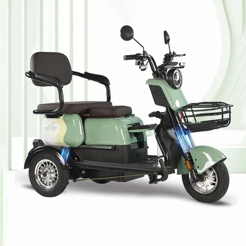 🎁LAST DAY FOR CLEARANCE✨3 Wheel Two-Seater Electric Mobility Scooter