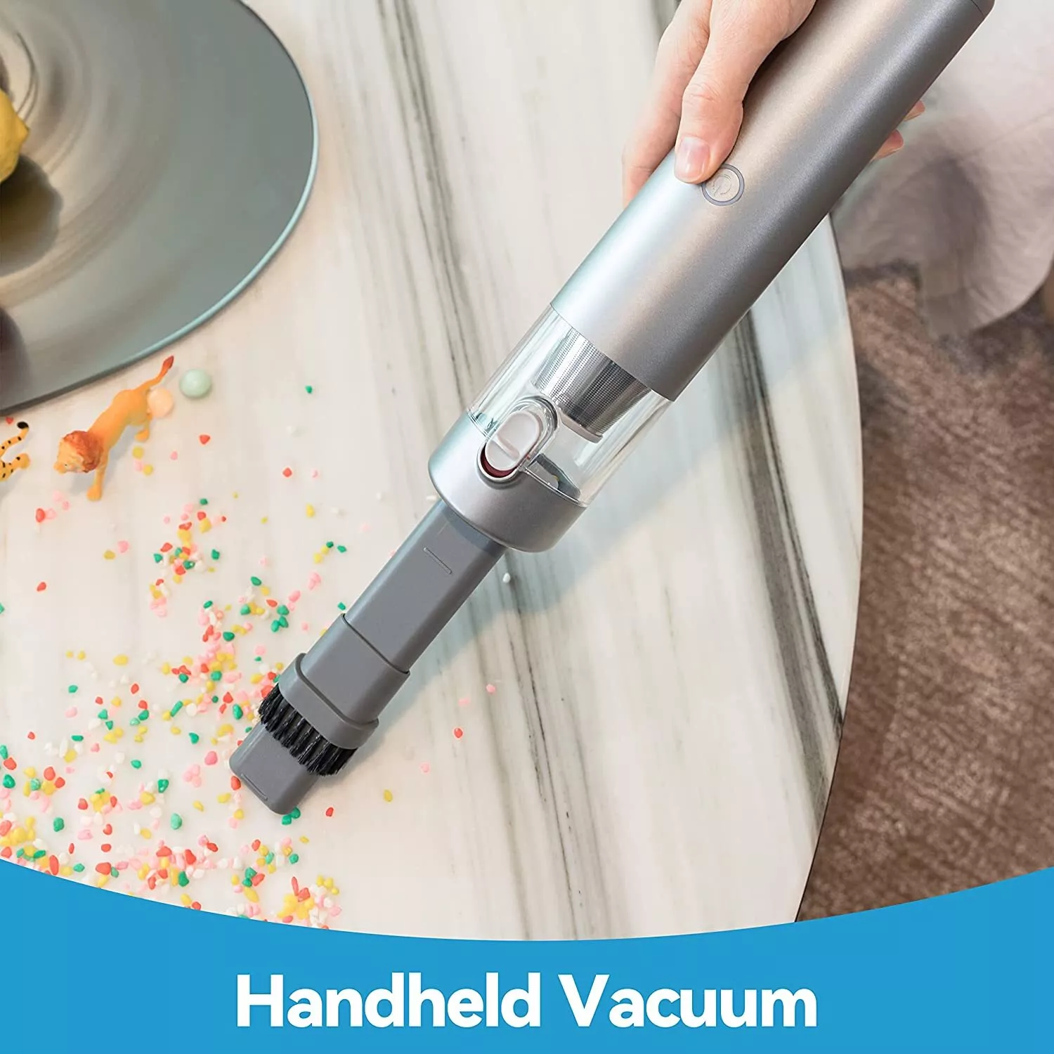 3 in 1 Handheld Vacuum Cleaner,Cordless Car Vacuum with Powerful Suction M1