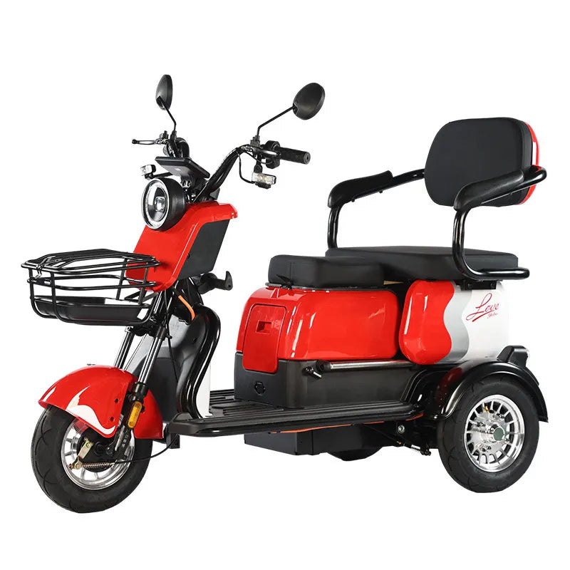 🎁LAST DAY FOR CLEARANCE✨3 Wheel Two-Seater Electric Mobility Scooter