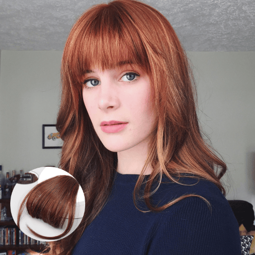 🎀Clip in Bangs (High temperature filament)