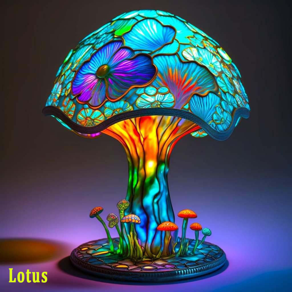 Stained Glass Plant Series Table Lamp（🎉Last Day Sale🔥75% OFF）