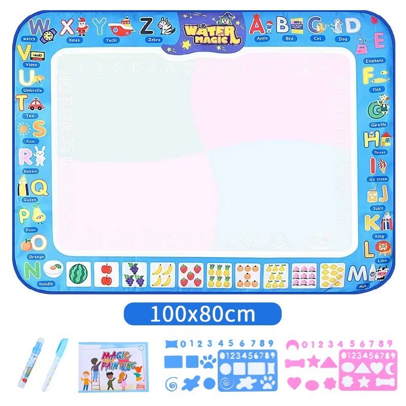 🔥Last Day 49% OFF🔥Water Doodle Mat ,Aqua Painting Drawing Mat Mess Free Learning Toy Mat 