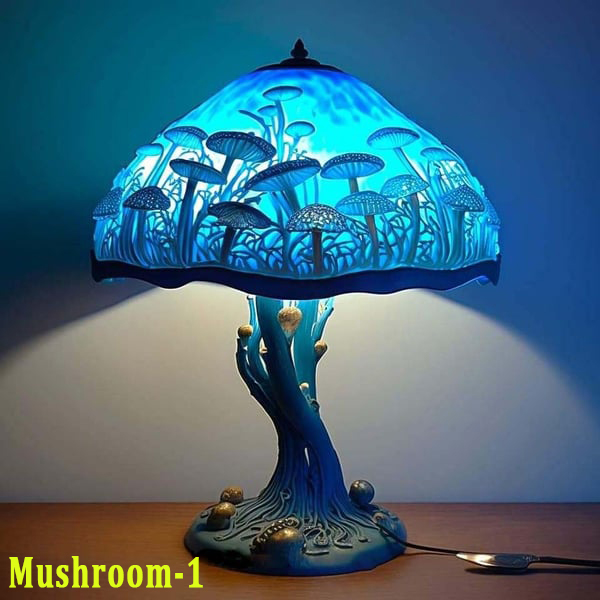 Stained Glass Plant Series Table Lamp（🎉Last Day Sale🔥75% OFF）