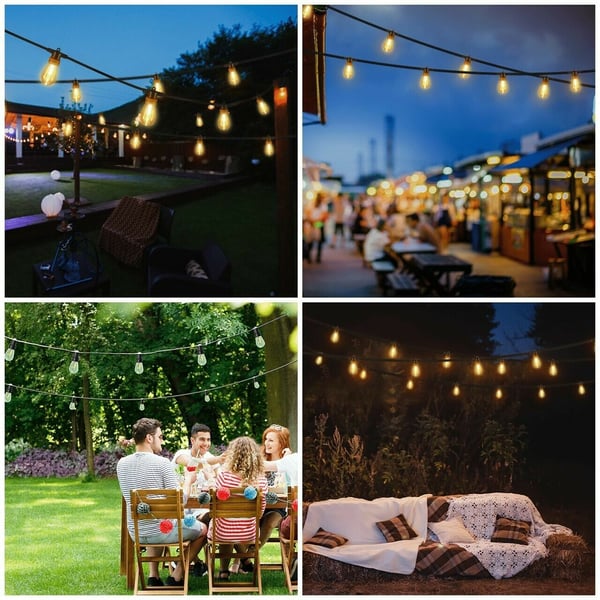 🎉Last Day 49% OFF🔥 - Waterproof Solar Powered LED Outdoor String Lights