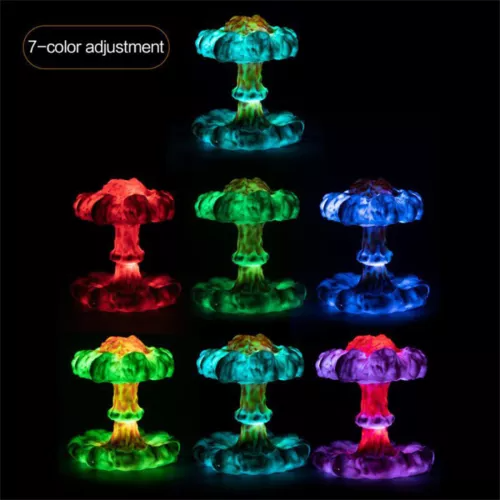 Creative 3D Mushroom Cloud Night Lamp