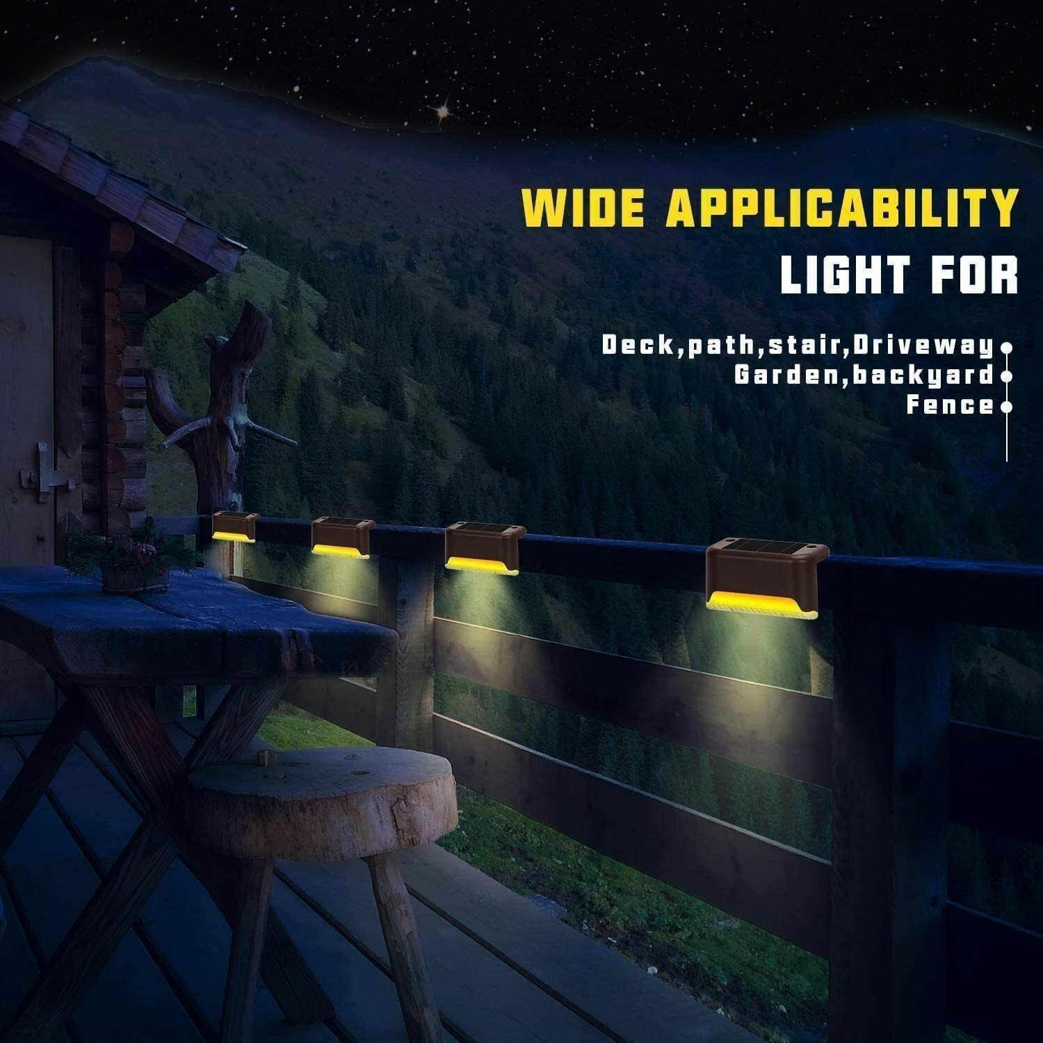 🥰Waterproof Outdoor Solar Deck Lights-BUY 6 FREE SHIPPING 