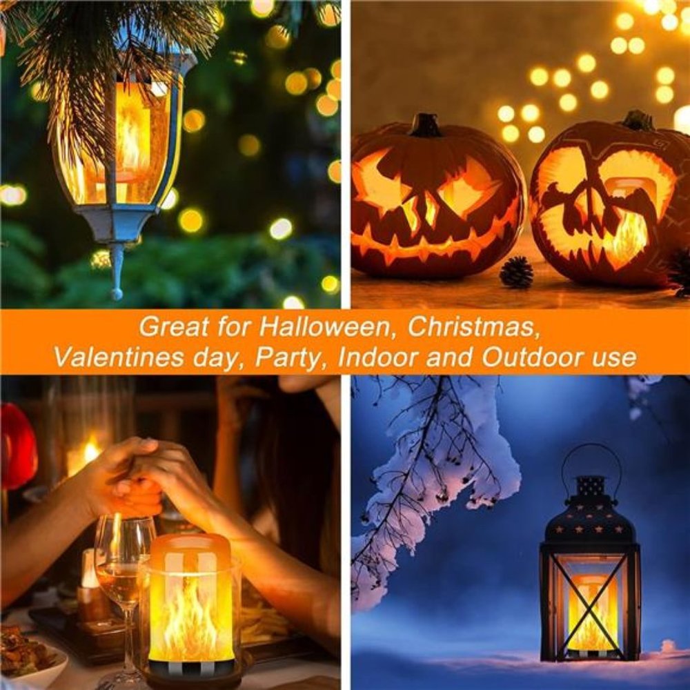 🎃Led Flame Effect Fire Light Bulbs