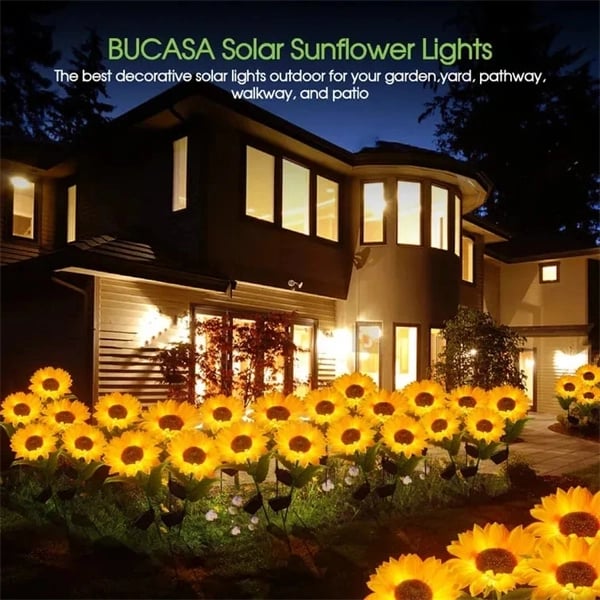 🌻Last Day 49% Off-- Waterproof Solar Sunflower Light 