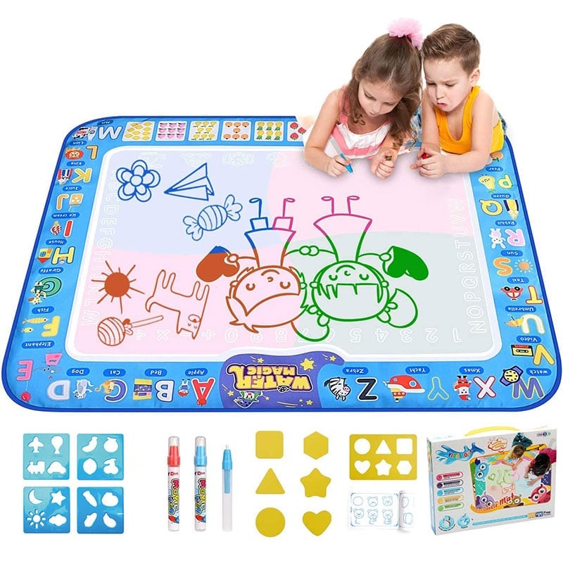 🔥Last Day 49% OFF🔥Water Doodle Mat ,Aqua Painting Drawing Mat Mess Free Learning Toy Mat 