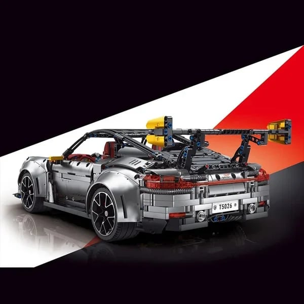 DIY version 1:8 Scale Super Car Building Kit with Creative Building Toys for Adults