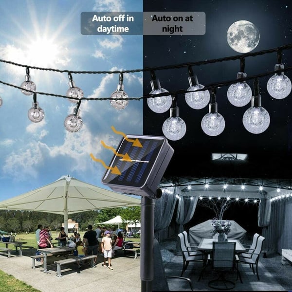 🎉Last Day 49% OFF🔥 - Waterproof Solar Powered LED Outdoor String Lights