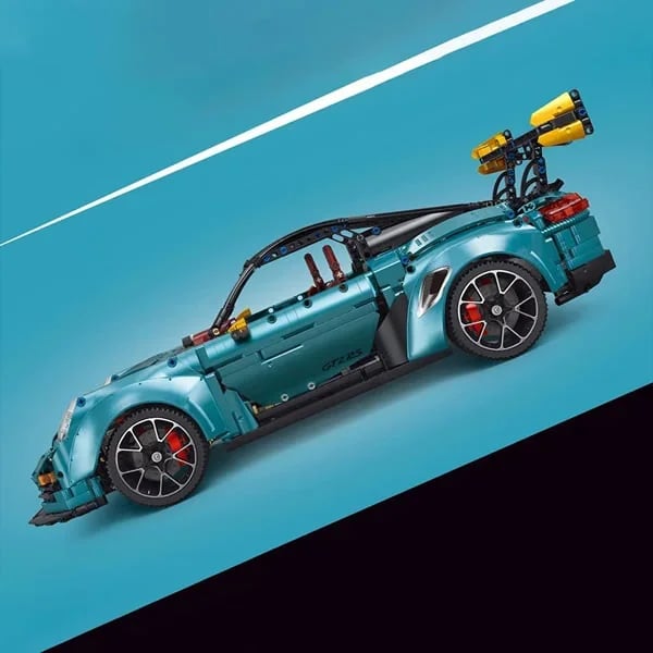 DIY version 1:8 Scale Super Car Building Kit with Creative Building Toys for Adults