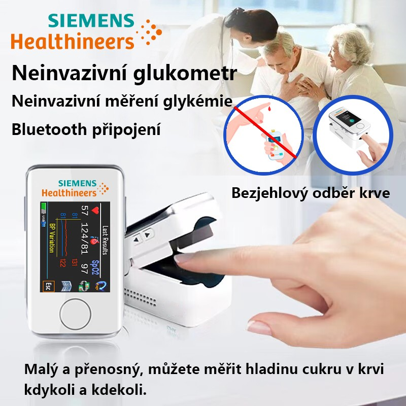 ✨Siemens non-invasive blood glucose meter-new experience of painless and non-invasive blood glucose measurement, say goodbye to pain🌟