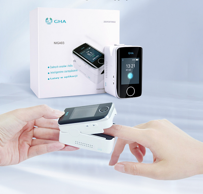 GHA non-invasive blood glucose meter, precision blood glucose meter, finger-free blood glucose meter