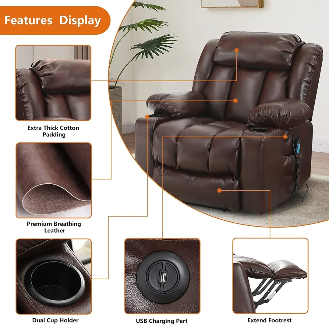 💥Clearance Sale🔥 Luxury Lift Chair Recliner with Heat and Massage