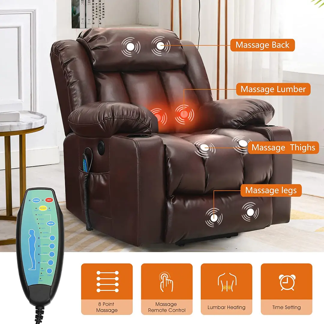 💥Clearance Sale🔥 Luxury Lift Chair Recliner with Heat and Massage