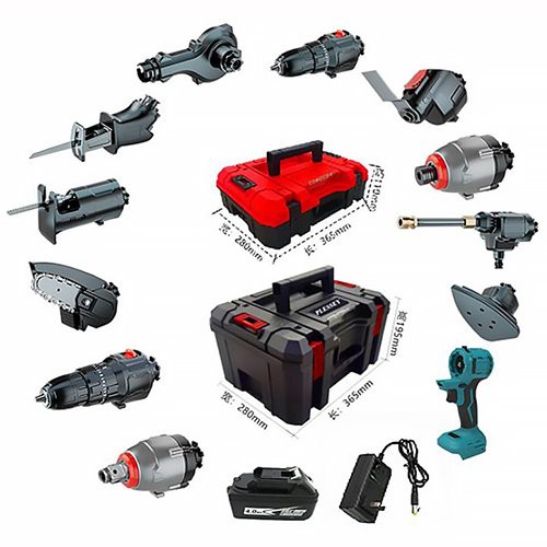 Cordless Multi-Function Tool Set ,18 IN 1 Multi Function