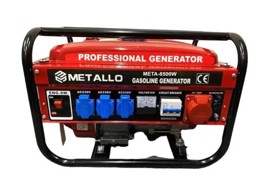 Metallo Holland 4KVA professional petrol generator