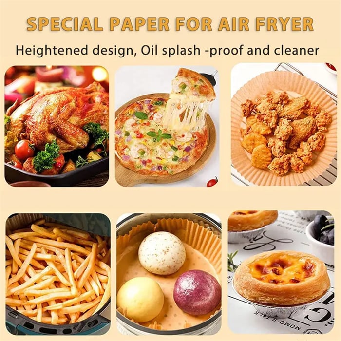 💓Christmas 49% OFF🔥 - Air Fryer Disposable Paper Liner