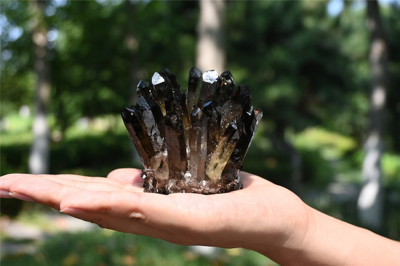 【🎁🎅 Special 70% OFF🎅】2025 New Natural Smoky Quartz Cluster ，Crystal gift🎁