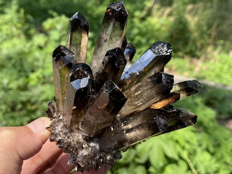 【🎁🎅 Special 70% OFF🎅】2025 New Natural Smoky Quartz Cluster ，Crystal gift🎁