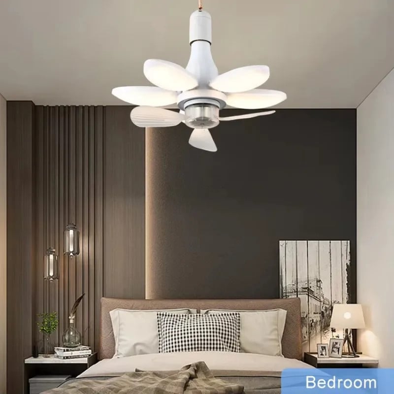 Dimmable ceiling fan