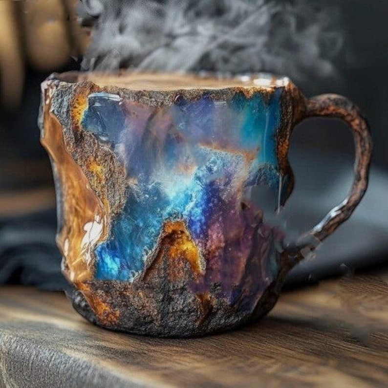 【🎁🎅 Special 70% OFF🎅】2025 New Mineral Crystal Coffee Mugs