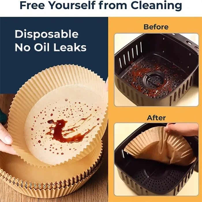 💓Christmas 49% OFF🔥 - Air Fryer Disposable Paper Liner