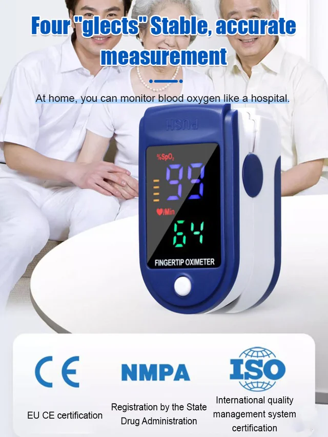 【Buy 1 get 2 free】Non-invasive laser blood glucose meter, finger clip type home blood glucose meter, accurate monitoring, comprehensive protection of family health! 【Accuracy 99.9%】