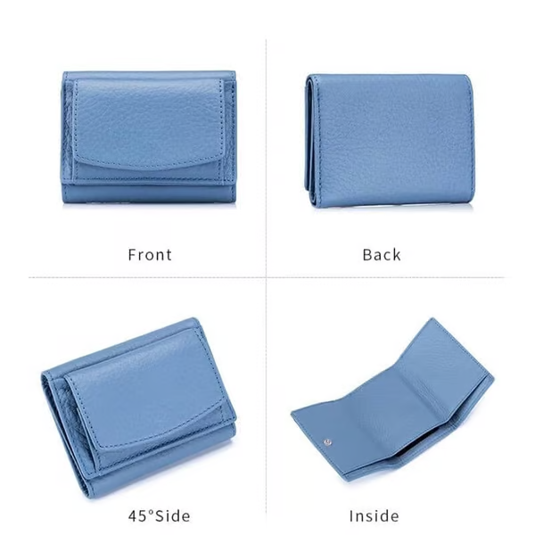 【Buy 1 Get 2 Free】✨Hot Sale✨👛2024 New Top Grain Genuine Leather RFID Blocking Card Holder Organizer Pocket Mini Wallet❗Blocking protection. Prevents hackers to steal your privacy and credit card numbers.💖