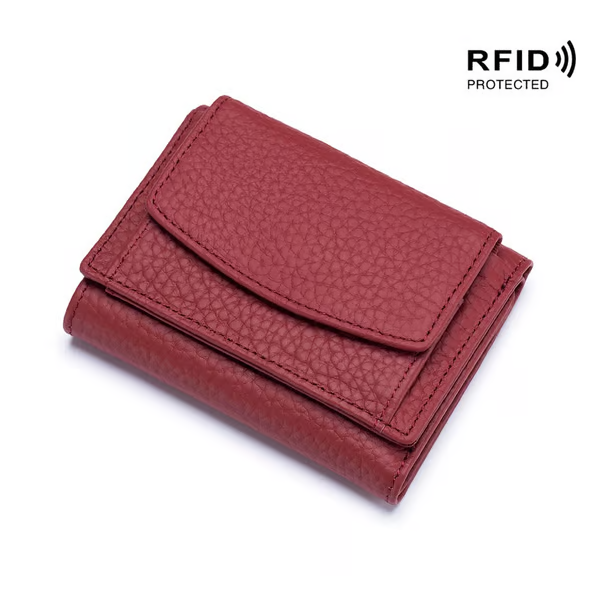 【Buy 1 Get 2 Free】✨Hot Sale✨👛2024 New Top Grain Genuine Leather RFID Blocking Card Holder Organizer Pocket Mini Wallet❗Blocking protection. Prevents hackers to steal your privacy and credit card numbers.💖