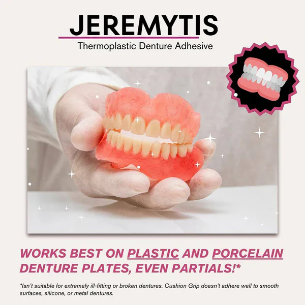 (🔥Buy 1 Get 2 Free)[Official Brand Store]JEREMYTIS™ Thermoplastic Denture Adhesive