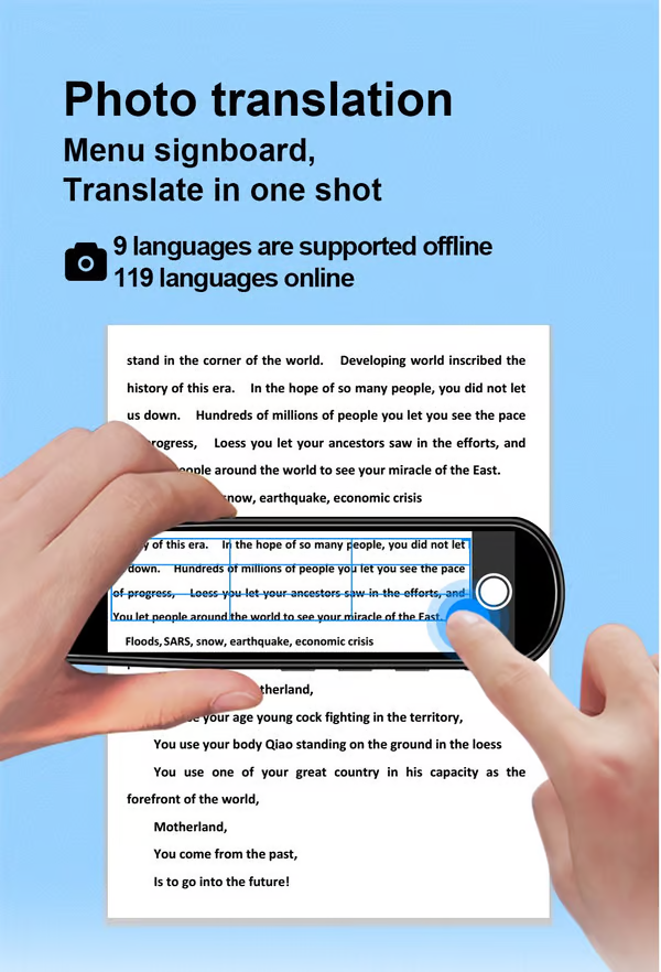 ✨👉112 Language Translation Scanning Reading Pen✍🔥