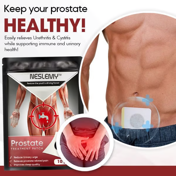 🔥【Buy 1 Get 2 Free】NESLEMYTM Prostate Treatment Patch-All Natural and Complete Prostate Solution!😎