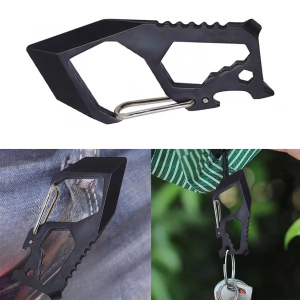 【Buy 1 Get 2 Free】Key Chain Outdoor and Household Lightweight Carabiner Rescue Tool