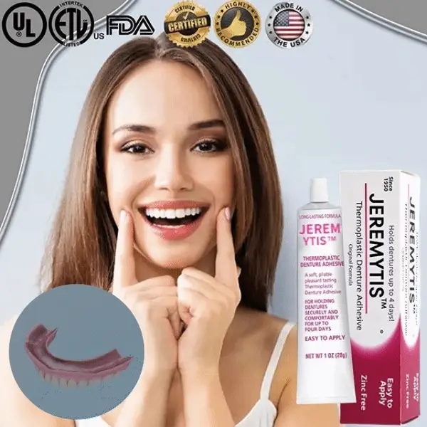 (🔥Buy 1 Get 2 Free)[Official Brand Store]JEREMYTIS™ Thermoplastic Denture Adhesive