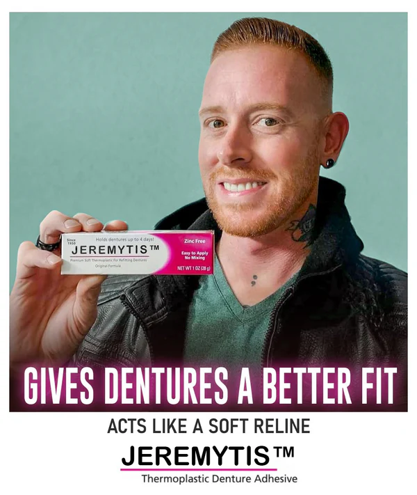 (🔥Buy 1 Get 2 Free)[Official Brand Store]JEREMYTIS™ Thermoplastic Denture Adhesive