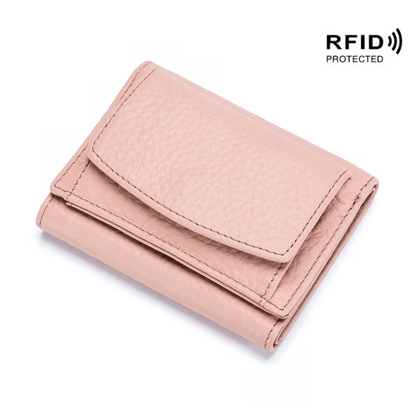 【Buy 1 Get 2 Free】✨Hot Sale✨👛2024 New Top Grain Genuine Leather RFID Blocking Card Holder Organizer Pocket Mini Wallet❗Blocking protection. Prevents hackers to steal your privacy and credit card numbers.💖