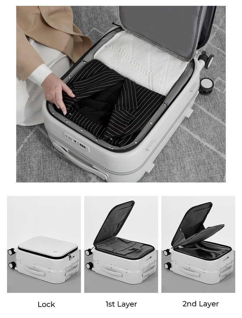 High Luxury Multifunctional Travel Luggage