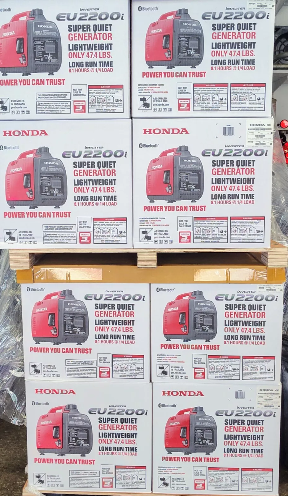 Honda EU2200i 2200W Portable Inverter Generator w/Co-Minder AUTHORIZED HONDA DLR