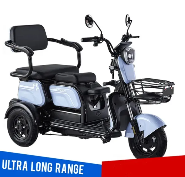 🎁LAST DAY FOR CLEARANCE✨3 Wheel Two-Seater Electric Mobility Scooter