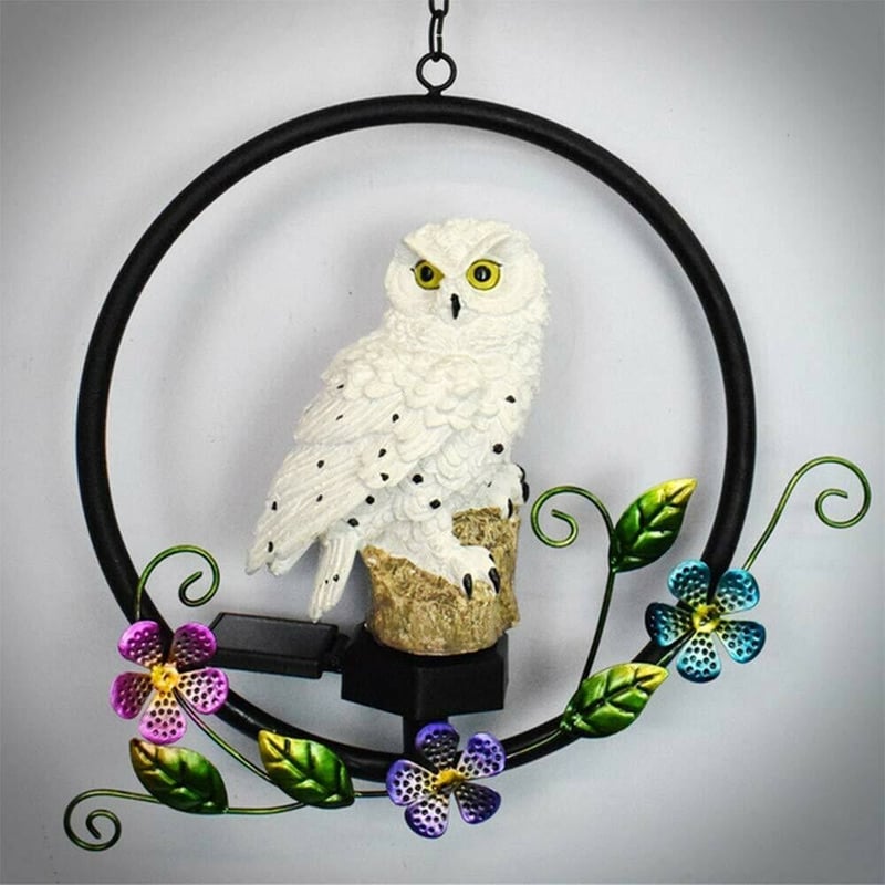 🔥 Free Shipping - Solar Owl Wind Chime Lamp Decorative Ornaments🦉