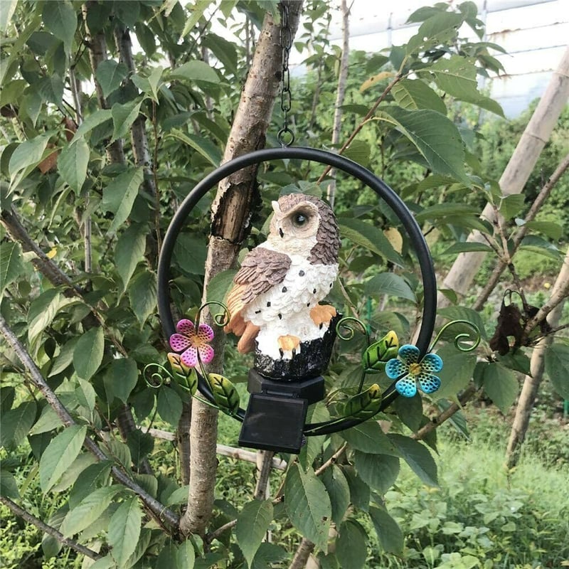 🔥 Free Shipping - Solar Owl Wind Chime Lamp Decorative Ornaments🦉