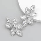 Diamond Leaf Earrings