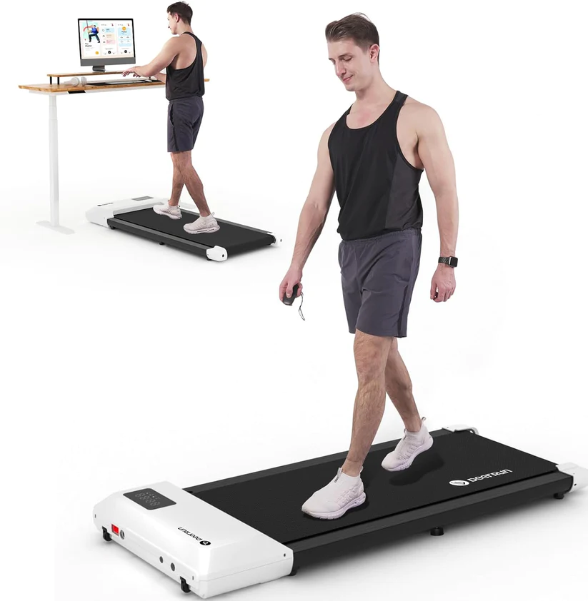 📣 Warehouse Backlog Stock Clearance 🔥 - Home/Office 2-in-1 Portable Walking Mat Treadmill 🏃