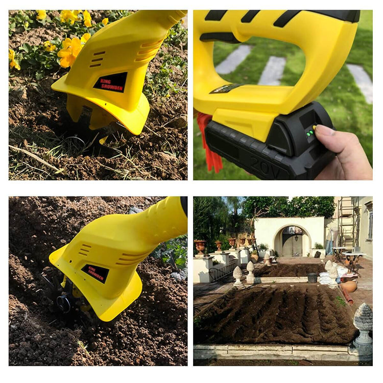 Cordless Tiller Electric Cultivator