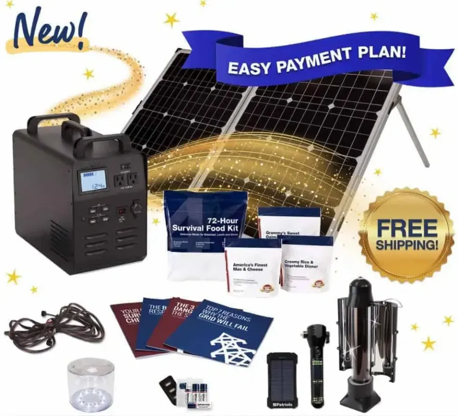 🔥Last Day Only ₦35000 - 2023 Patriot Latest Solar Generator Safety🔥