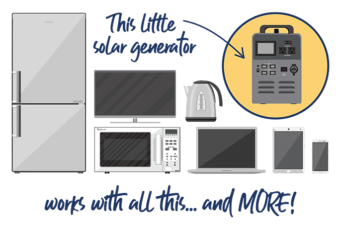 High Life Generator - with Solar Panels